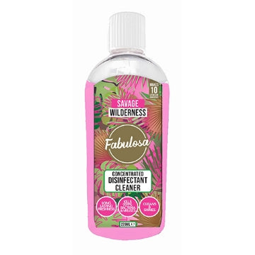 (18 x 220ml) FABULOSA CONC DISINFECTANT - SAVAGE WILDERNESS