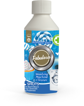 (12 x 250ml) FABULOSA WASHING MACHINE CLEANER - BLUEBERRY SUG