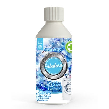 (12 x 250ml) FABULOSA WASHING MACHINE CLEANER - FRESH BREEZE