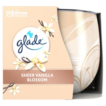 (6 x 120g) GLADE CANDLE - VANILLA & BLOSSOM