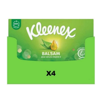 (6 x 4pk) KLEENEX BALSAM TISSUES 4x64fill