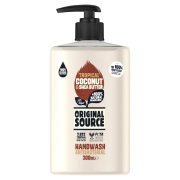 (6 x 300ml) ORIGINAL SOURCE HANDWASH - COCONUT & SHEA