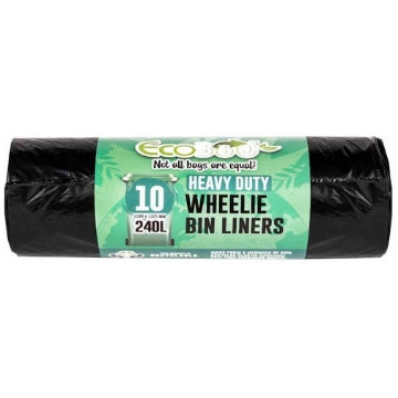 (20 x 10's) ECOBAG WHEELIE BIN LINER 240L (227) (TITAN)