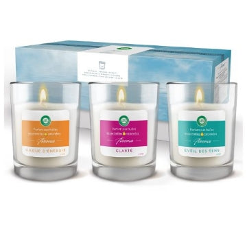 (1 x 3x220g) AIRWICK SCENTED CANDLES - MIXED 3pk