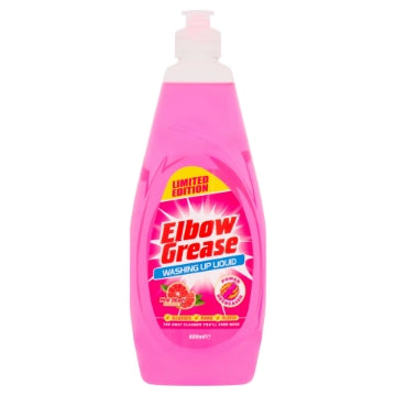 (12 x 600ml) ELBOW GREASE WASH UP LIQUID - PINK