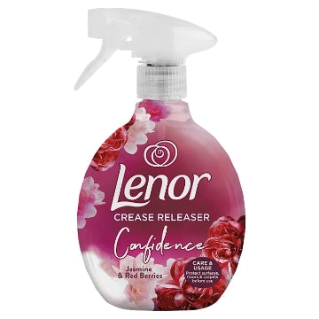 (5 x 500ml) LENOR CREASE RELEASER - JASMINE & RED BERRIES