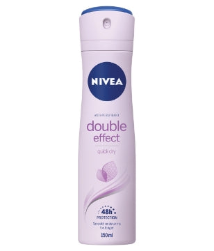 (6 x 150ml) NIVEA DEODORANT - DOUBLE EFFECT