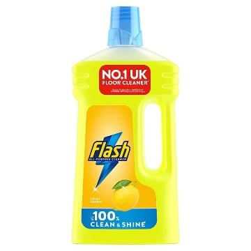 (6 x 950ml) FLASH ALL PURPOSE CLEANER - LEMON