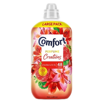(6 x 1.4L) COMFORT CREATIONS FABRIC COND - STRAWBERRY (48w)