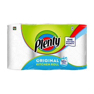 (3pk x 4) PLENTY ORIGINAL KITCHEN TOWEL(3x95sh)(P) FSC®13621