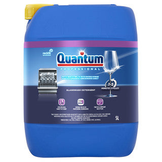 (5L x 1) QUANTUM PRO BY FINISH GLASSWASH DETERGENT CO:ES(P)