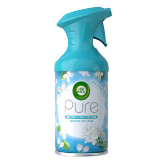 (250ml x 6) AIRWICK PURE - AIR FRESHENER SPRING DELIGHT