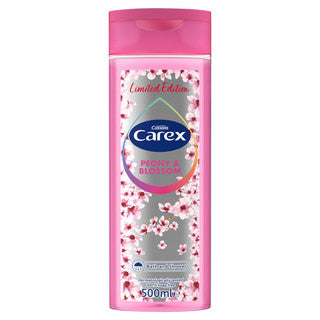 (500ml x 6) CAREX SHOWER & BATH - PEONY & BLOSSOM