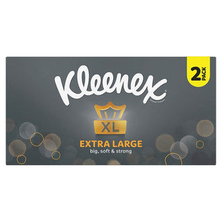 (180fill x 8) KLEENEX EXTRA LARGE TISSUES TWIN 2X90 2ply FSC®