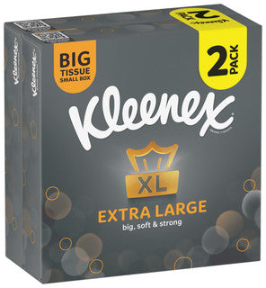 (88fill x 12) KLEENEX EXTRA LARGE TISSUES-COMPAC TWIN 2x44(wsl)