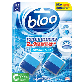 (2x50g x 7) BLOO TOILET BLOCK - 2in1 ORIGINAL
