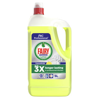 (5L x 2) FAIRY PROFESSIONAL WASH UP - LEMON UK (P)