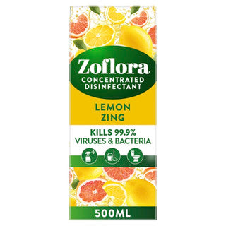 (500ml x 12) ZOFLORA DISINFECTANT - LEMON ZING (P)