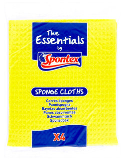 (4pk x 12) SPONTEX - SPONGE CLOTHS