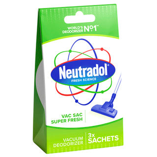 (3pk x 6) NEUTRADOL - VACUUM DEODORIZER SACS SUPERFRESH