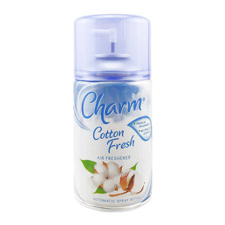 (250ml x 6) CHARM SPRAY REFILL AIR FRESHENER - COTTON^