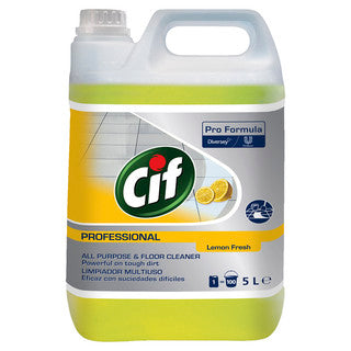 (5L x 2) CIF PROF ALL PURPOSE CLEANER LEMON FRESH