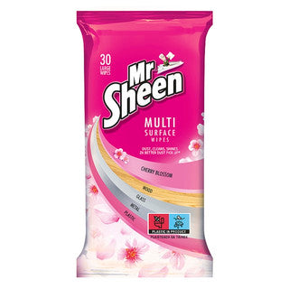 (30's x 10) MR SHEEN FURNITURE WIPES - MAGNOLIA & CHERRY