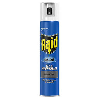 (300ml x 6) RAID - FLY & WASP KILLER CO:NL (UK SALE ONLY)
