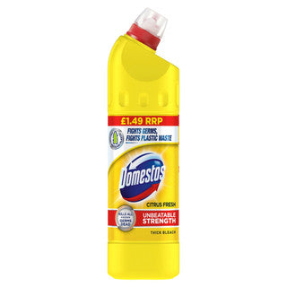 (750ml x 9) DOMESTOS BLEACH - CITRUS pm £1.49 (No ROI) (wsl)