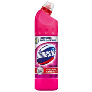 (750ml x 9) DOMESTOS BLEACH - PINK pm £1.49 (wsl)