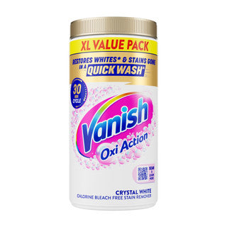 (1.9kg x 6) VANISH GOLD OXI ACTION STAIN REMOVER WHITE CO:PL