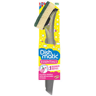 (SINGLE x 15) DISHMATIC ESSENTIALS CLASSIC HANDLE + 1 REFILL