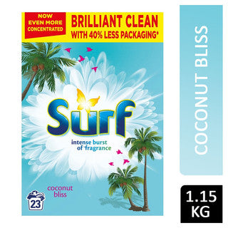 (1.15kg x 4) SURF POWDER - COCONUT BLISS (23w) CO:ES (wsl)