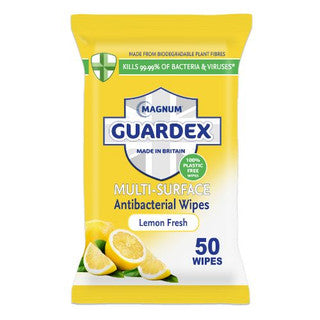 (50's x 12) MAGNUM GUARDEX MULTI-SURFACE ANTI-BAC WIPES FSC®
