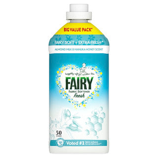 (1.65L x 6) FAIRY FABRIC COND - FRESH ALMOND MILK (50w) CO:FR