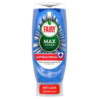 (450ml x 8) FAIRY MAX POWER WASH UP LIQUID - ANTIBAC (wsl)
