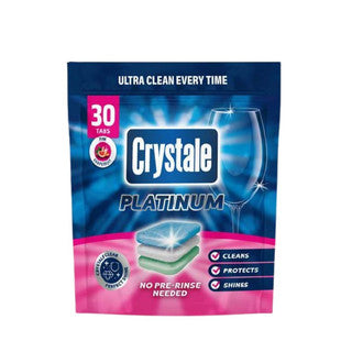 (30's x 12) CRYSTALE - DISHWASHER TABS PLATINUM  CO:IT