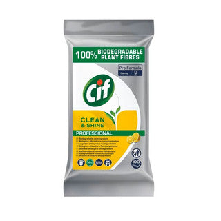 (100's x 4) CIF PRO CLEAN & SHINE MULTIPURPOSE WIPES (P)