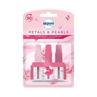 (20ml x 12) AIRPURE PLUG IN 3 REFILL - PETALS & PEARLS CO:CN