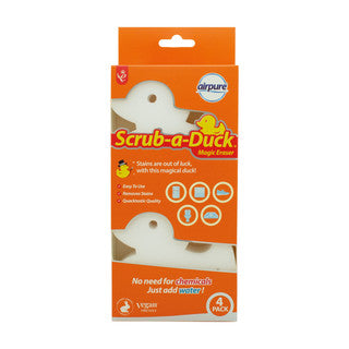 (4pk x 12) SCRUB-A-DUCK MAGIC ERASER CO:CN