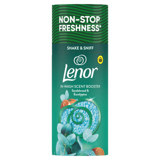 (155g x 6) LENOR BEADS - SANDALWOOD & EUCALYPTUS
