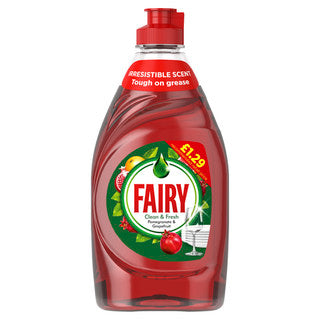 (320ml x 10) FAIRY WASH UP - POMEGRANATE pm1.29 (wsl)