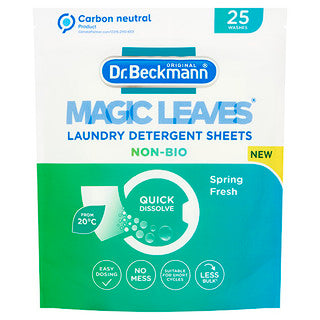 (25's x 10) DR BECKMANN - MAGIC LEAVES DETERGENT NON BIO CO:CN
