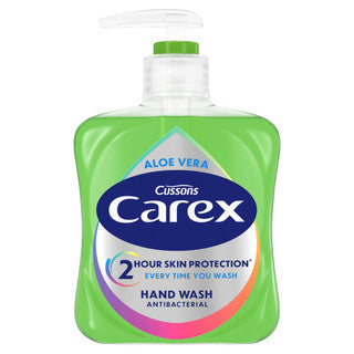 (250ml x 6) CAREX HANDWASH - ALOE VERA PLUS