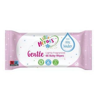 (66's x 12) LITTLE HEROES GENTLE BABY WIPES (WBG)~