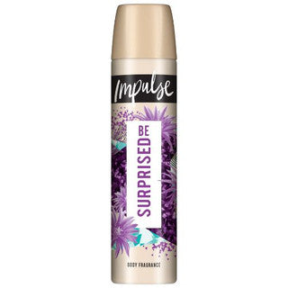 (75ml x 6) IMPULSE BODY SPRAY - BE SURPRISED (c)