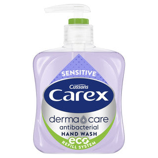 (250ml x 6) CAREX HANDWASH - SENSITIVE ANTI-BAC (No ROI)