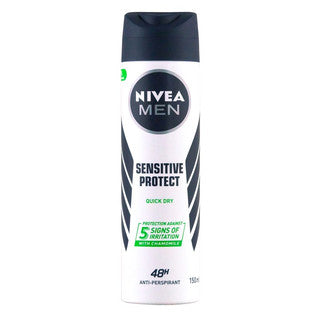 (150ml x 6) NIVEA MEN - DEODORANT SENSITIVE PROTECT CO:DE