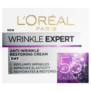 (50ml x 6) L'OREAL WRINKLE EXPERT 55+ DAY CREAM_