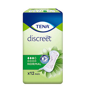 (12's x 6) TENA DISCREET - INCONTINENCE NORMAL PADS